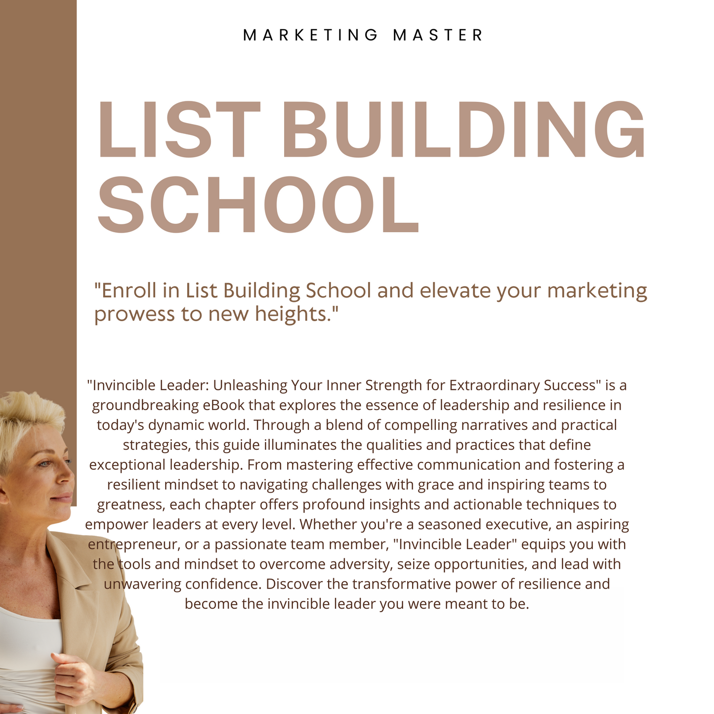 List Building School Ebook