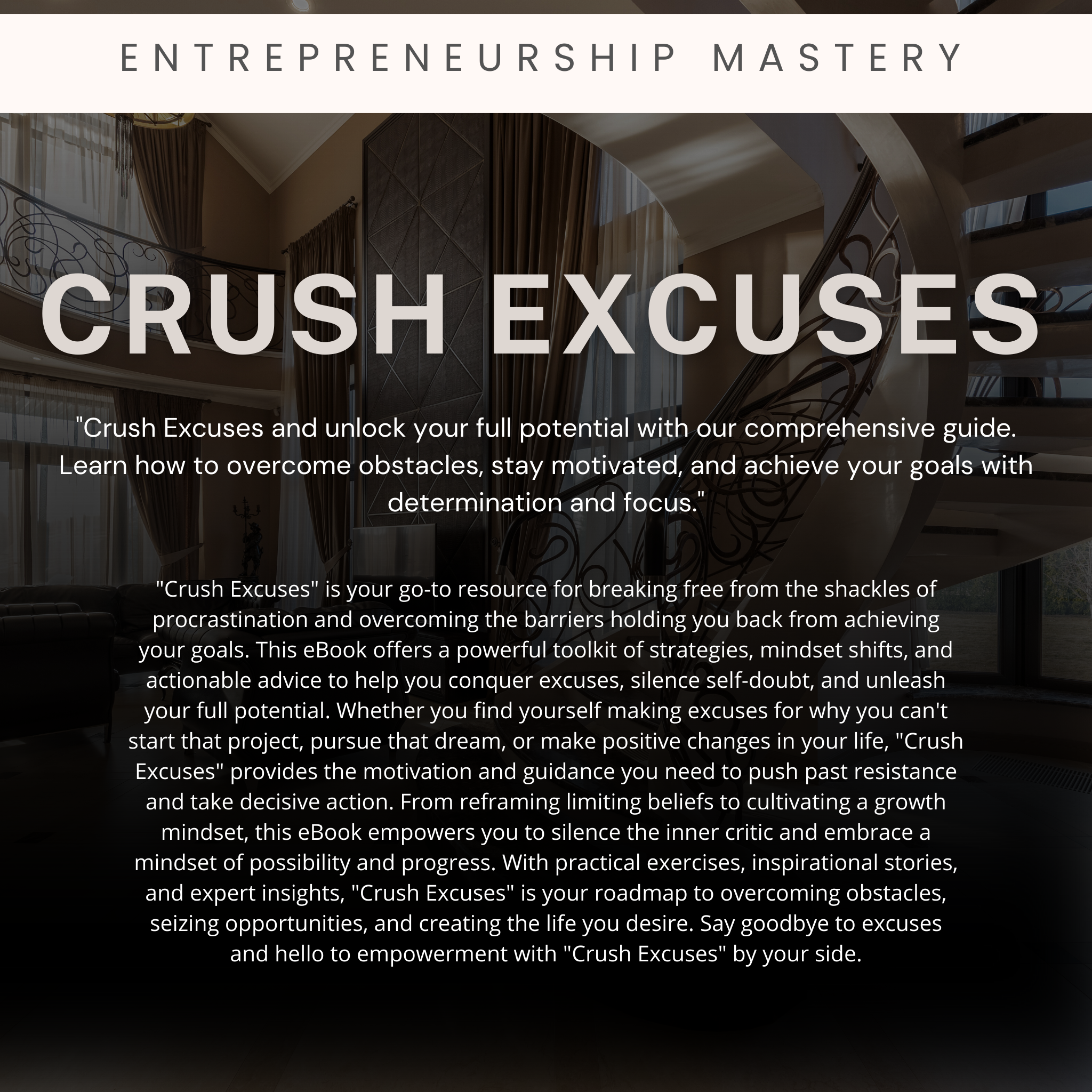 Crush Excuses Ebook