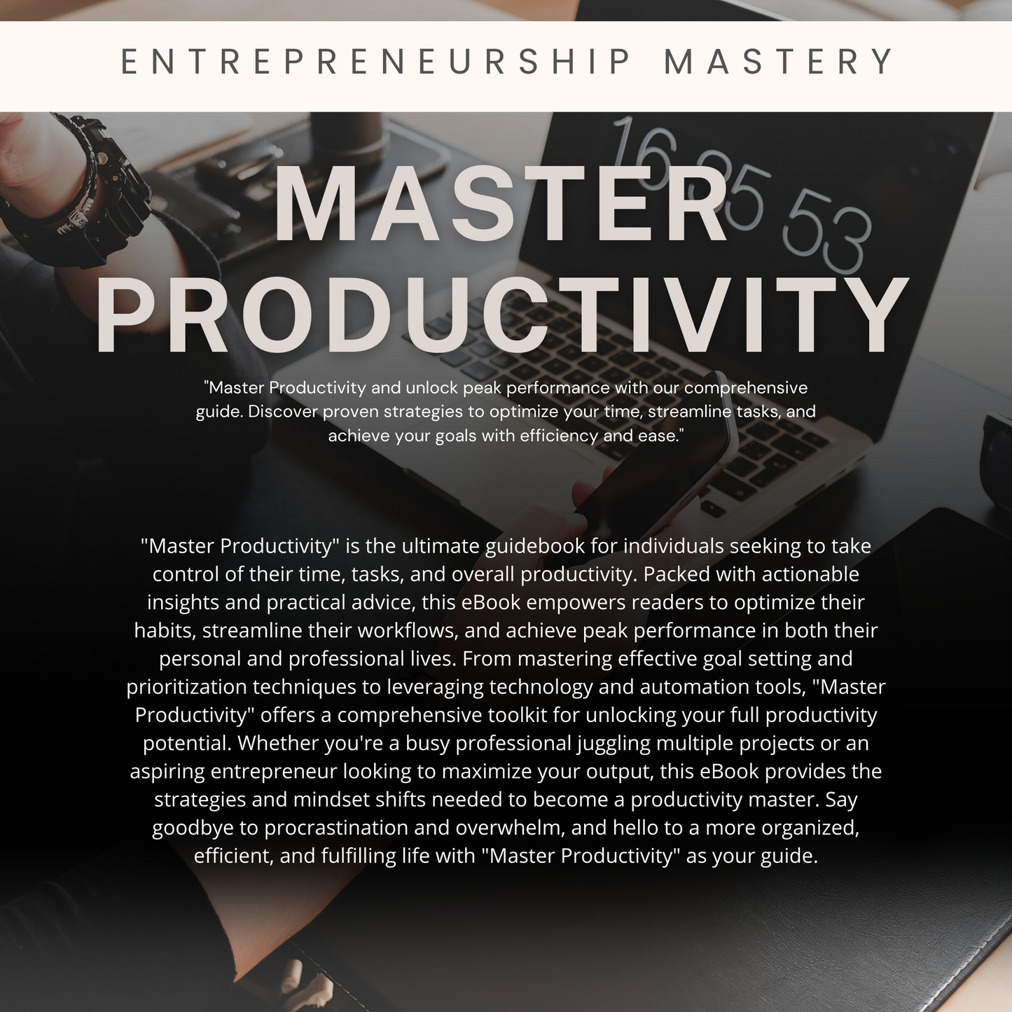 Master Productivity Ebook