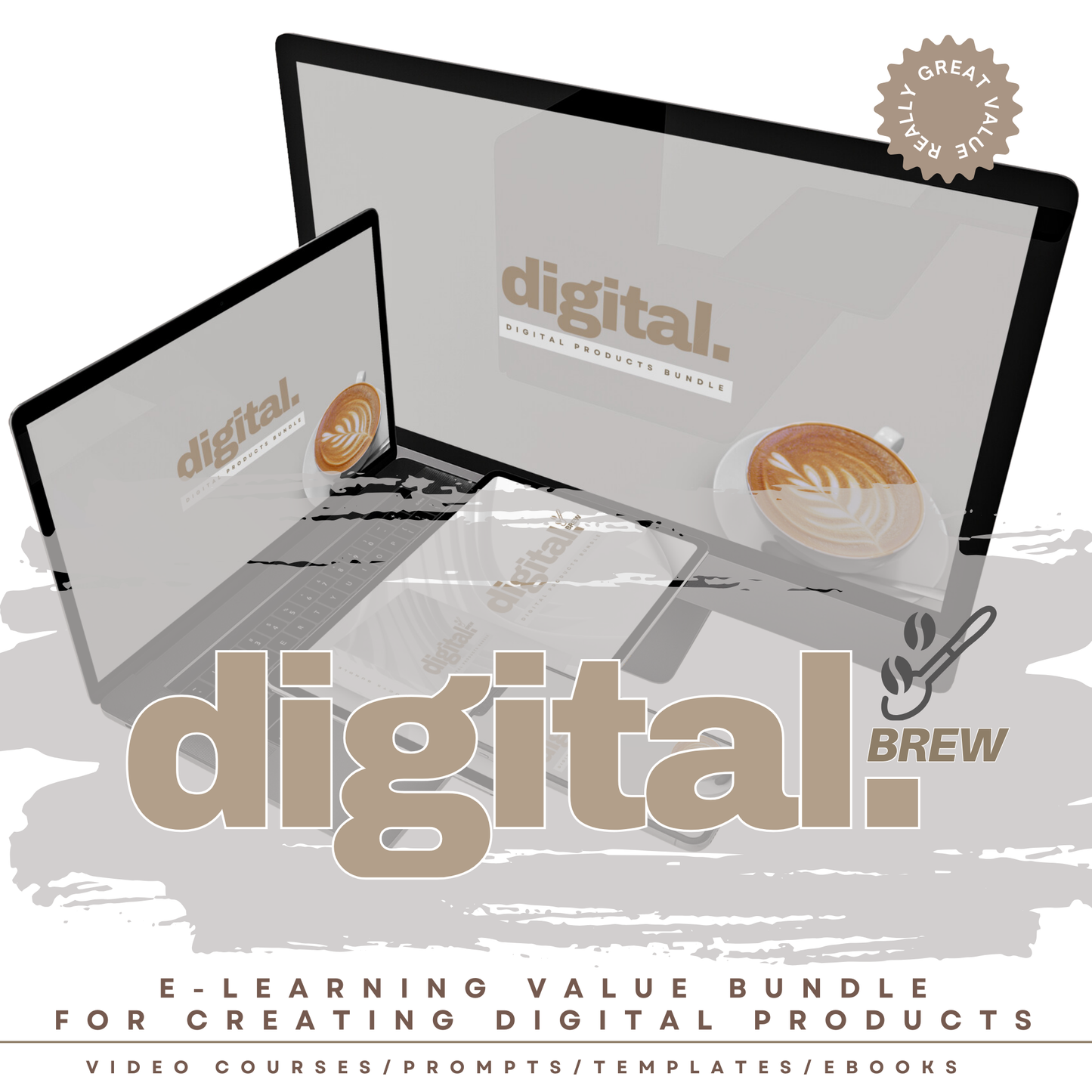 Digital Brew - E-Learning Value Bundle For Creating Digital Products