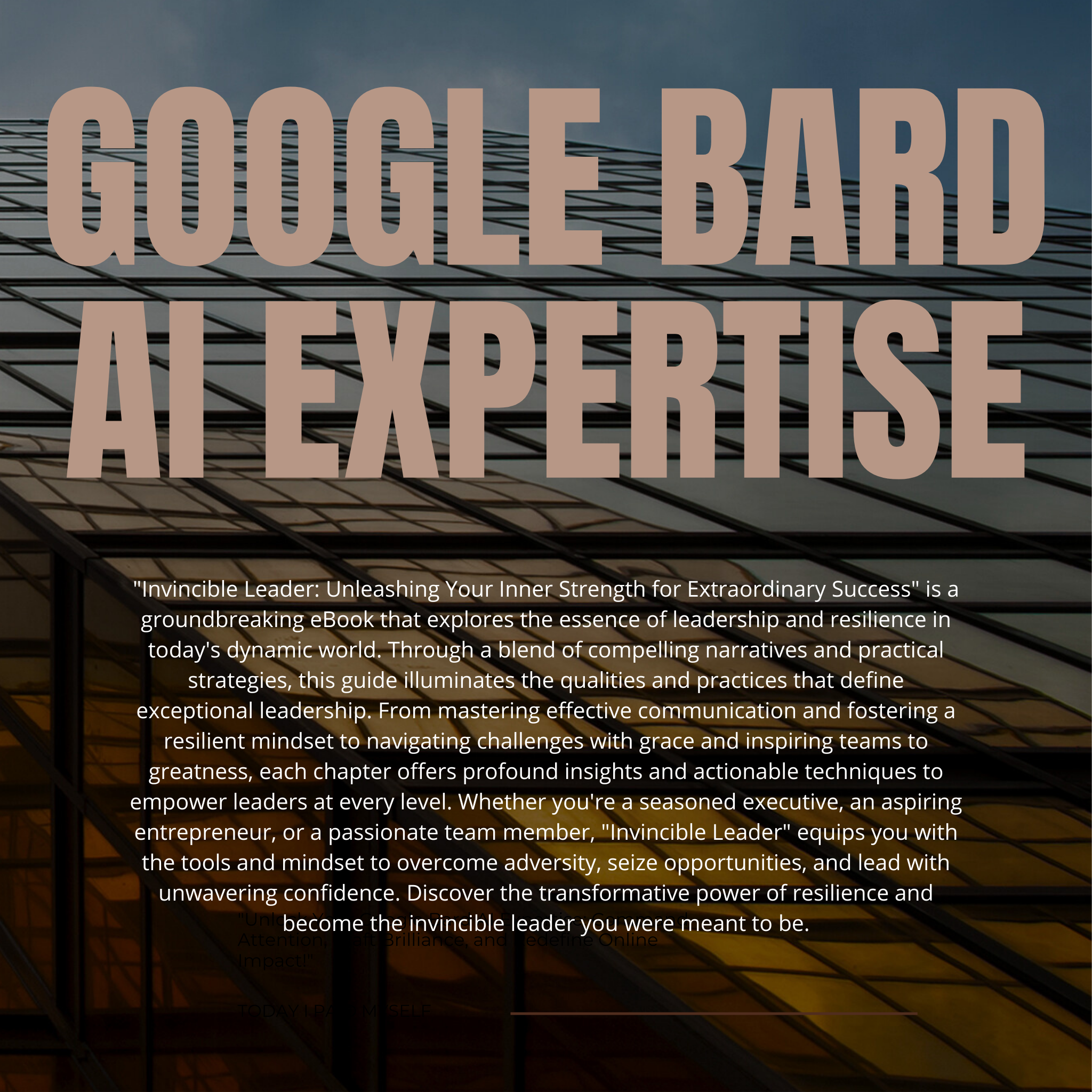 Google bard AI Expertise Ebook