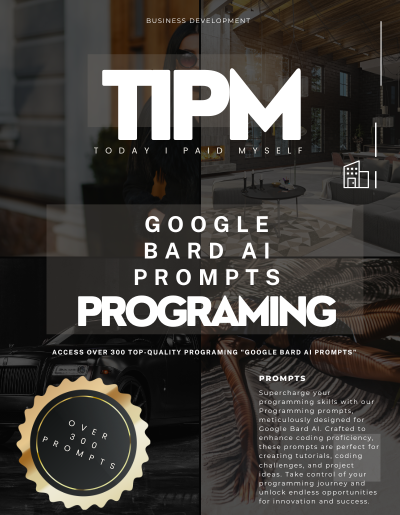 Invites d'IA de programmation Google Bard