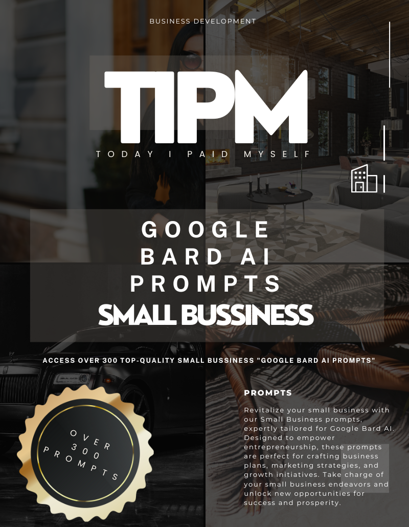 Google Bard Small Bussiness AI Prompts