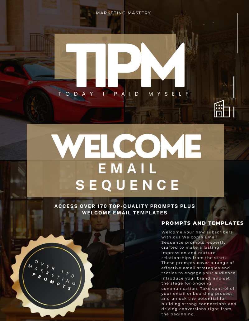 WELCOME EMAIL SEQUENCE COVER