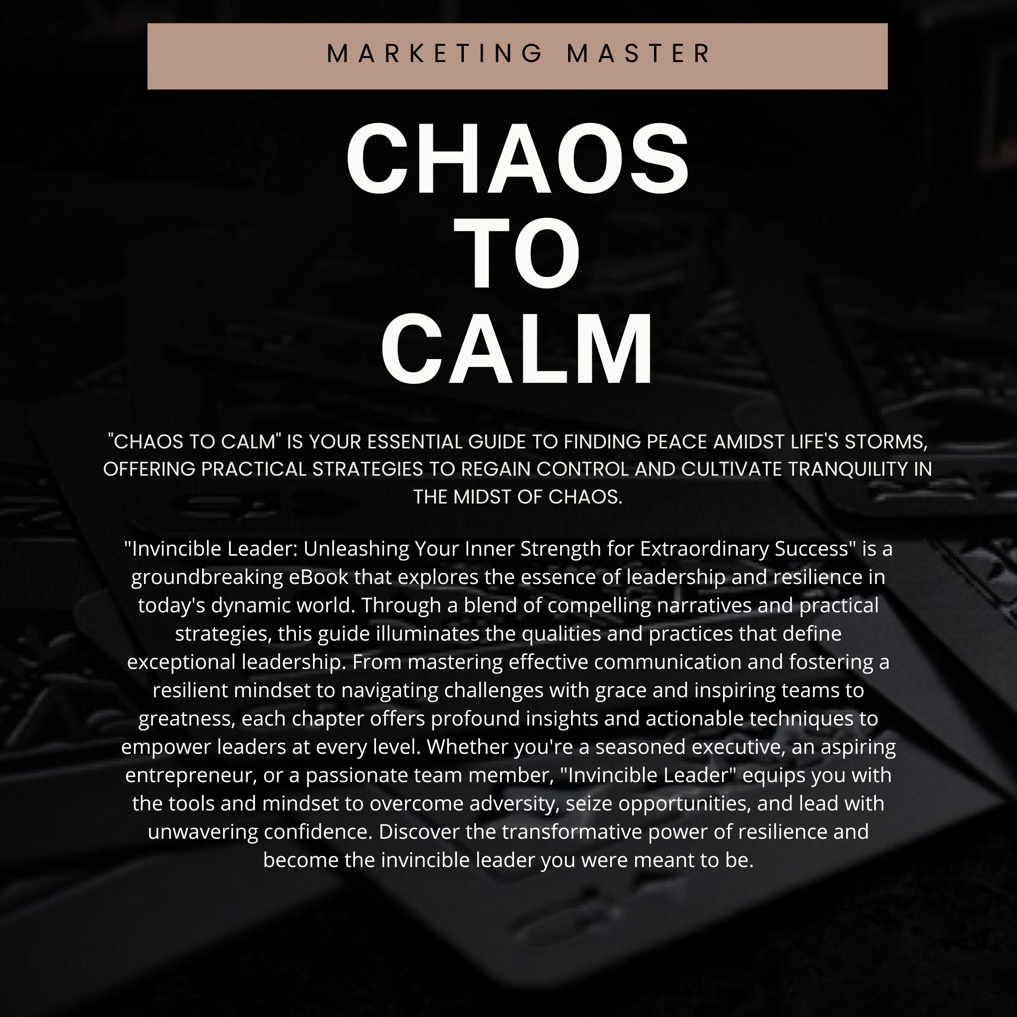 Chaos to Calm Ebook